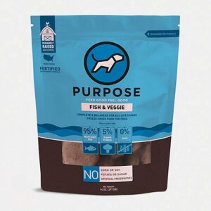 Purpose  - 凍乾生肉肉餅狗糧 - 三文魚肉 14oz