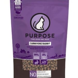 Purpose – 凍乾生肉肉粒貓糧 - 兔肉 9oz