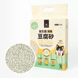 汪喵星球 - 益生菌消臭花草豆腐砂 (條型)