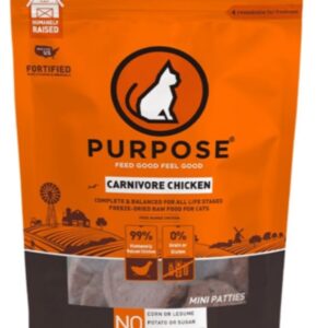 Purpose – 凍乾生肉肉餅貓糧 - 雞肉 12oz