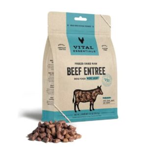 Vital Essentials - 凍乾迷你肉粒狗糧 - 牛肉迷你粒
