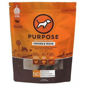 Purpose  - 凍乾生肉肉餅狗糧 - 雞肉 14oz