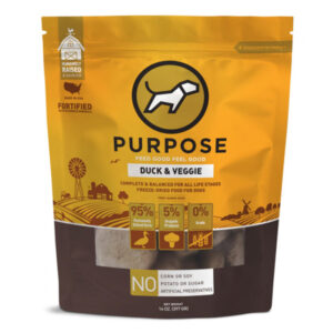 Purpose  - 凍乾肉餅狗糧 - 鴨肉 14oz