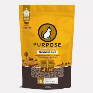 Purpose – 凍乾生肉肉粒貓糧 - 鴨肉 9oz