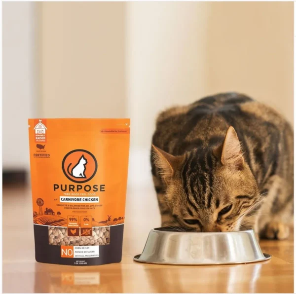 Purpose – 凍乾生肉肉粒貓糧 - 雞肉 9oz：圖片 2