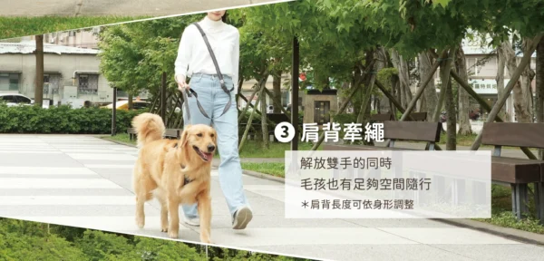 汪喵星球 - 多功能緩衝牽繩：圖片 4