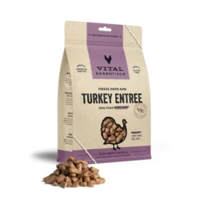 Vital Essentials - 火雞 凍乾迷你肉粒犬主糧 14oz