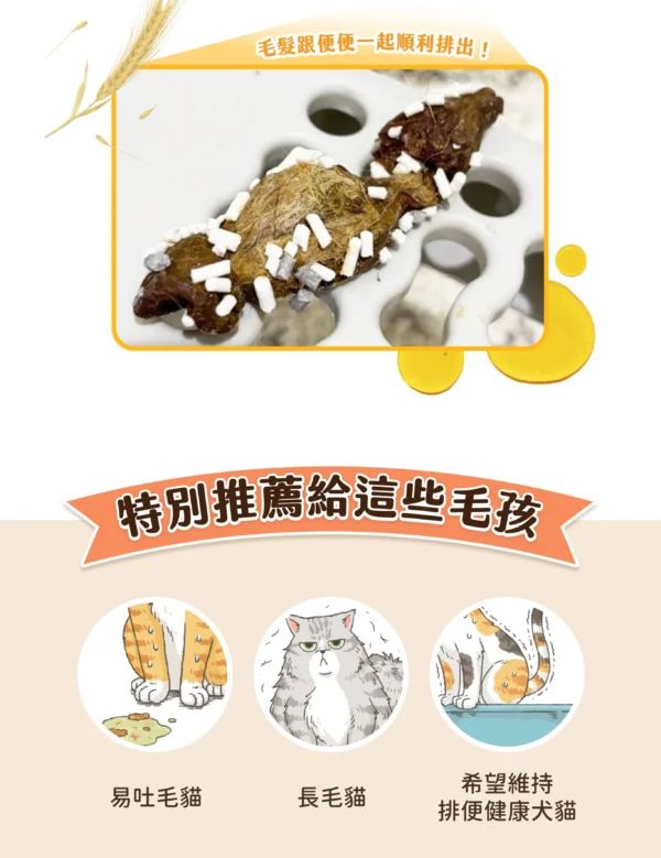 汪喵星球 - 寵物天然排毛粉 50g：圖片 5