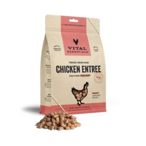 Vital Essentials - 凍乾迷你肉粒狗糧 - 雞肉迷你粒 14oz