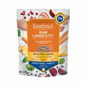 Instinct - 長壽系列 - 高齡犬7+ - 凍乾脫水長壽配方 (雞)